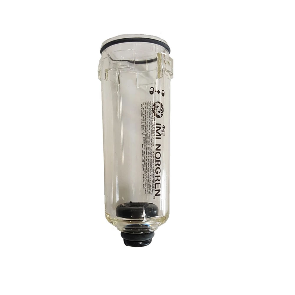 4266-55RL | Filter bowl, manual drain, polymer