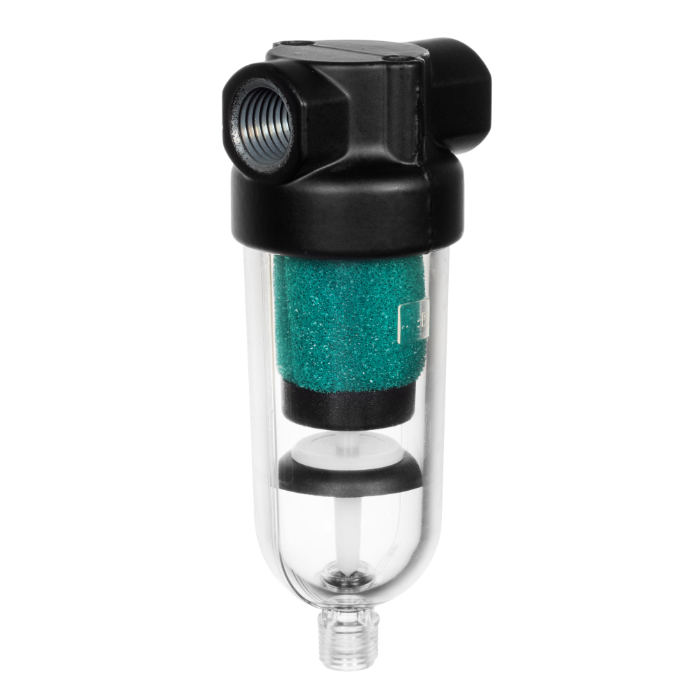 F39-200-A0TA | F39 miniature coalescing filter with autodrain, 1/4