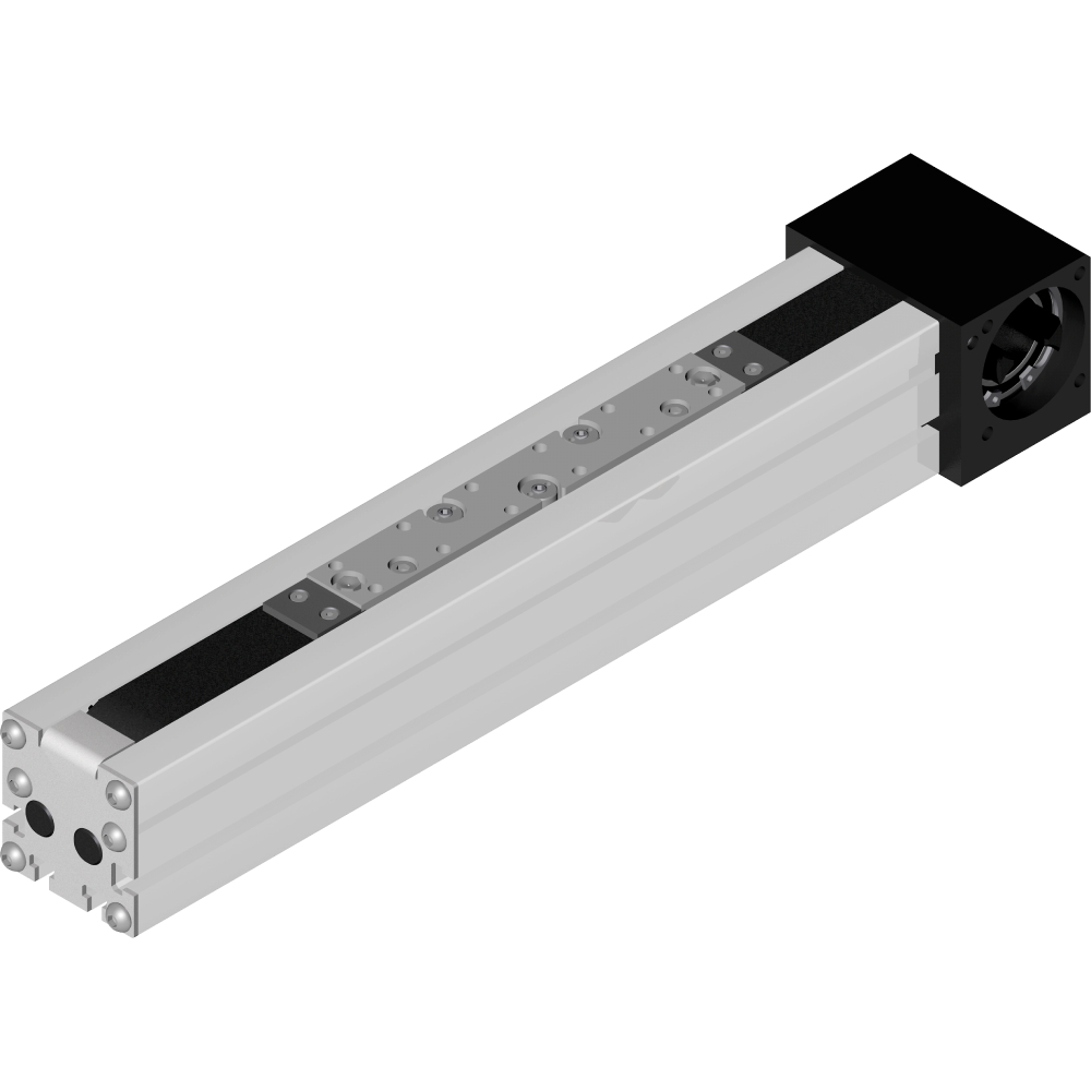 LLZ | L series linear axis, tooth belt drive, roller guide