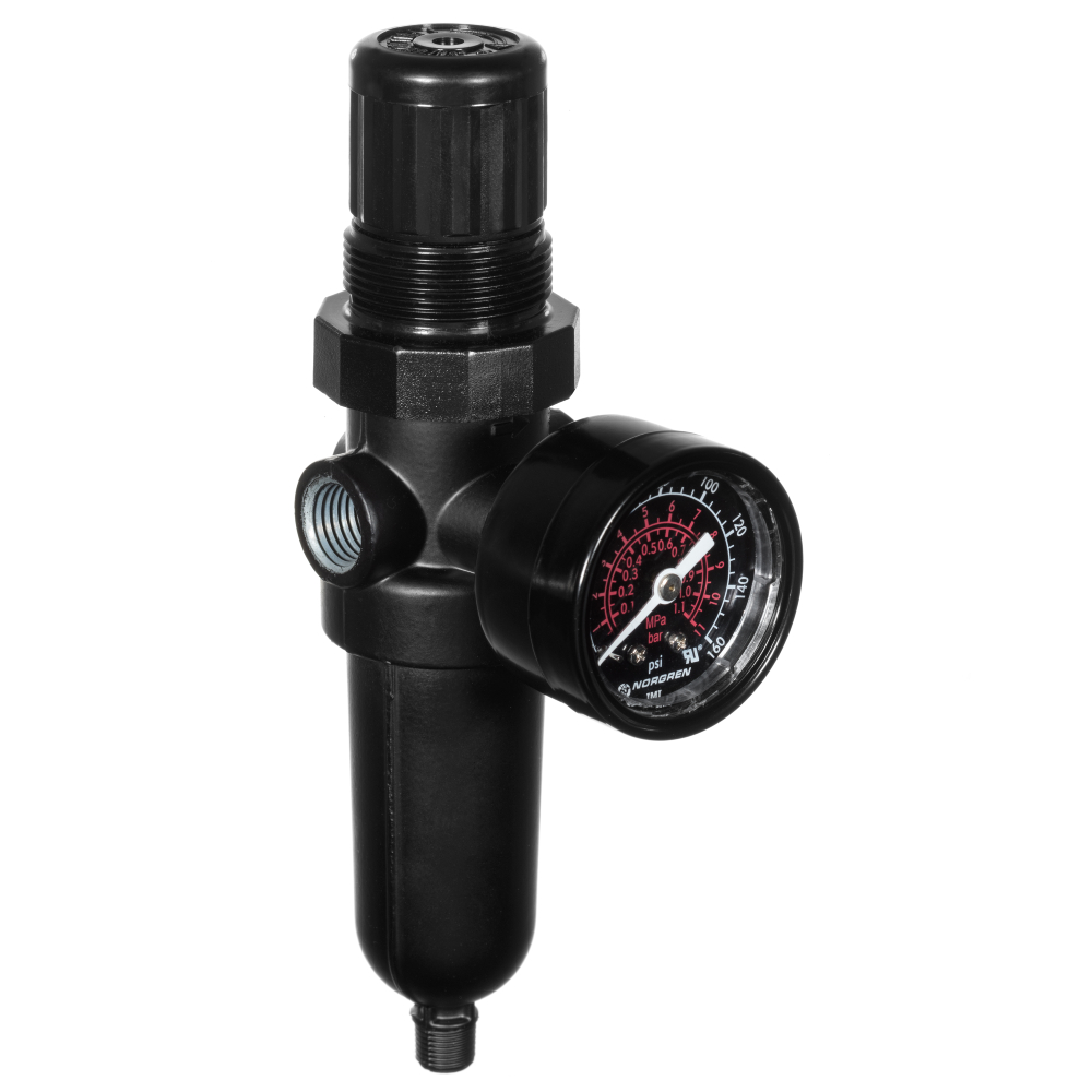 B07-234-A1KA | B07 Series, filter/regulator, releiving, with gauge