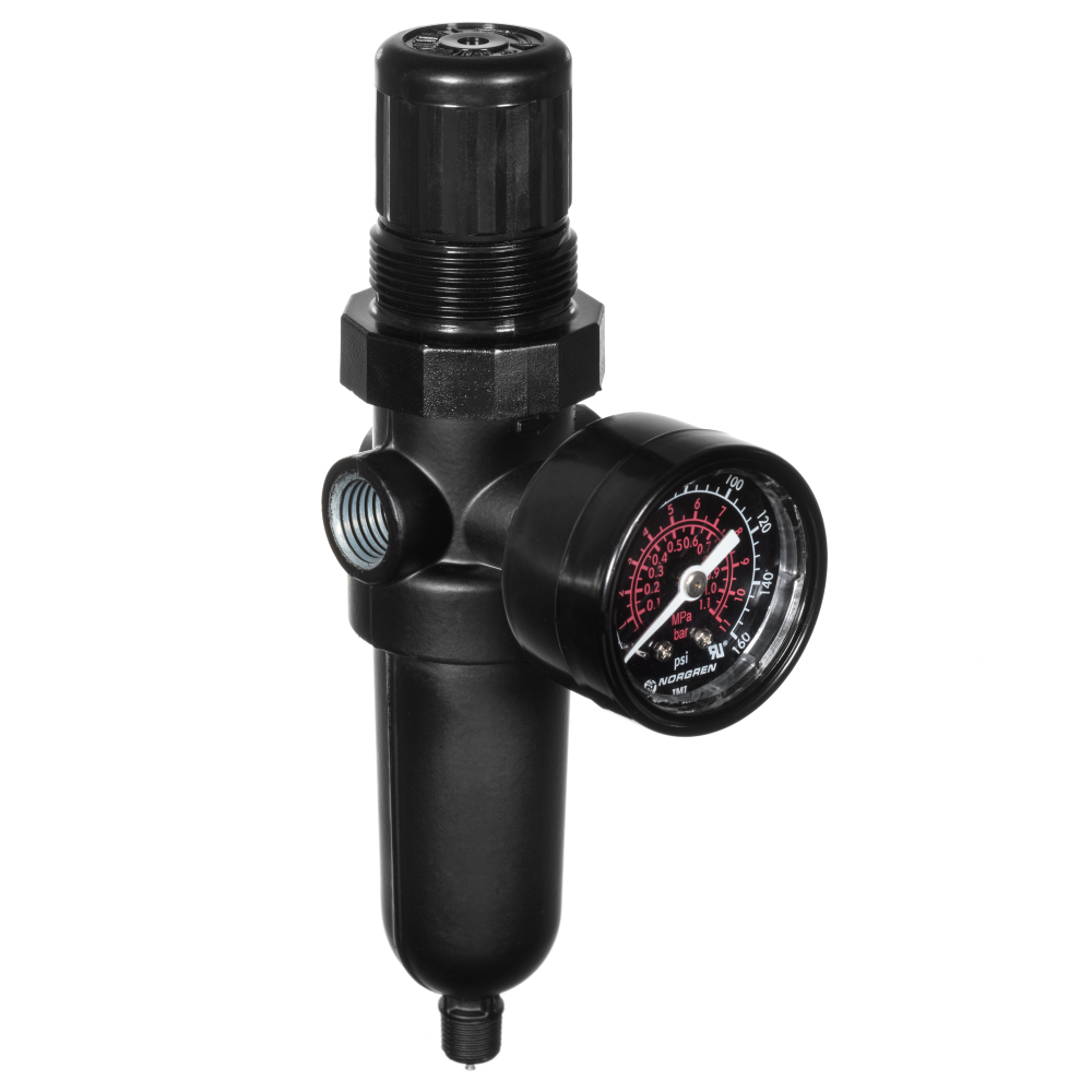 norikonbuta B07-234-M1KA | B07 miniature filter/regulator with manual drain