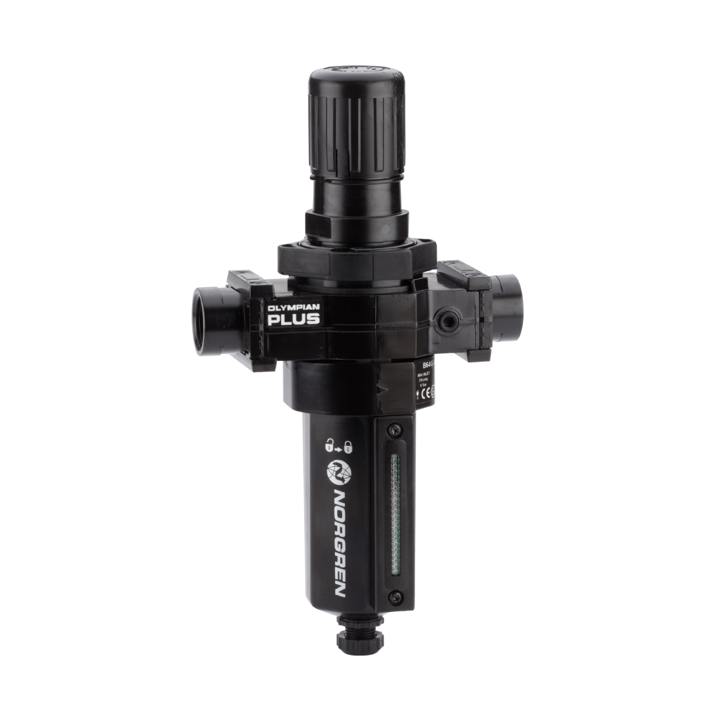 B64G-4GK-AD1-RMG | Olympian Plus filter/regulator, G1/2, 5µm, 0.3