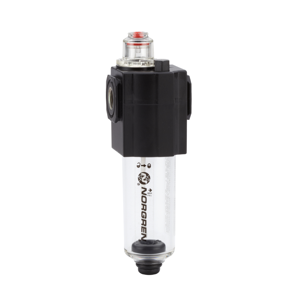 L72M-2GP-ETN | Excelon micro fog lubricator, plastic bowl, closed
