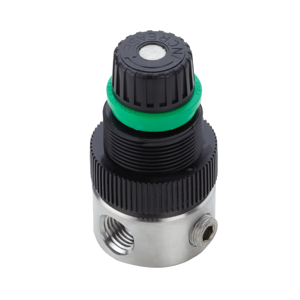 R05-200-NNLA | R05 Series, Stainless steel regulator, 1/4