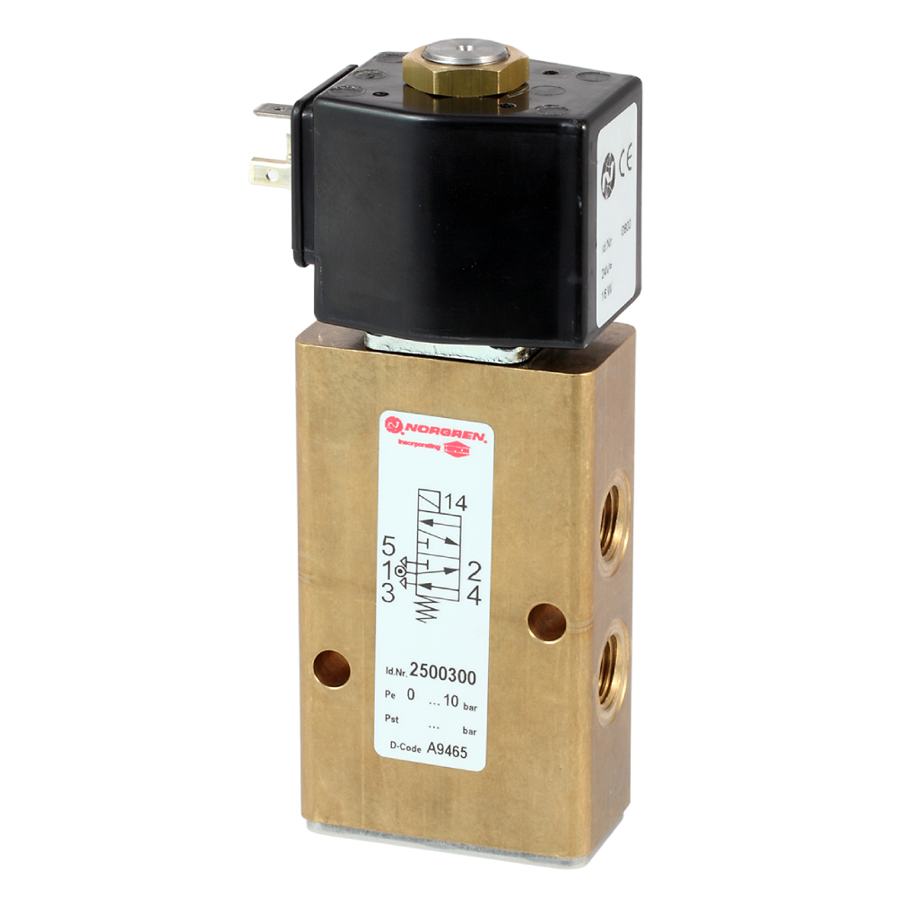 2500306000000000 | 25003 series direct acting solenoid valve, 1/4