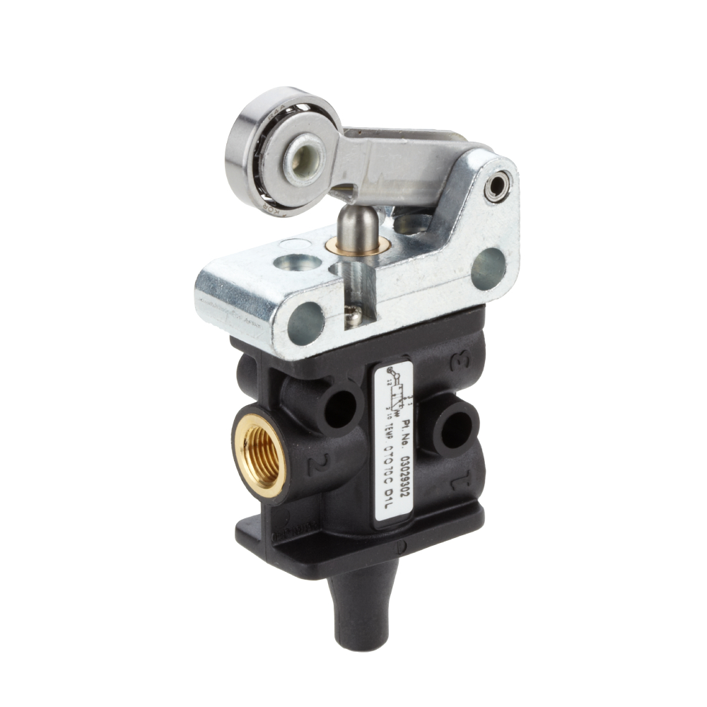 03M29302 | Super X mechanically actuated valve, G1/8, 3/2, roller