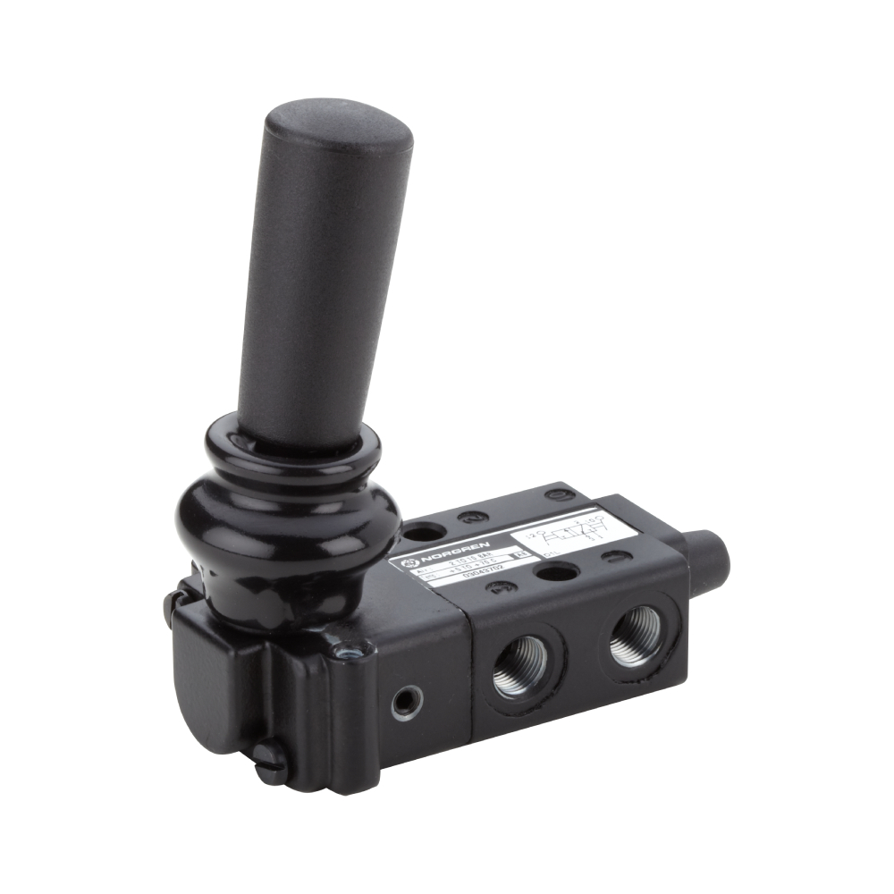 03043702 | Super X manually actuated valve, G1/8, 3/2, lever / lever