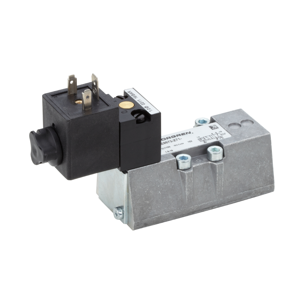 SXE9573-Z71-81-33N | ISO Star solenoid valve, ISO 1, 5/2, solenoid