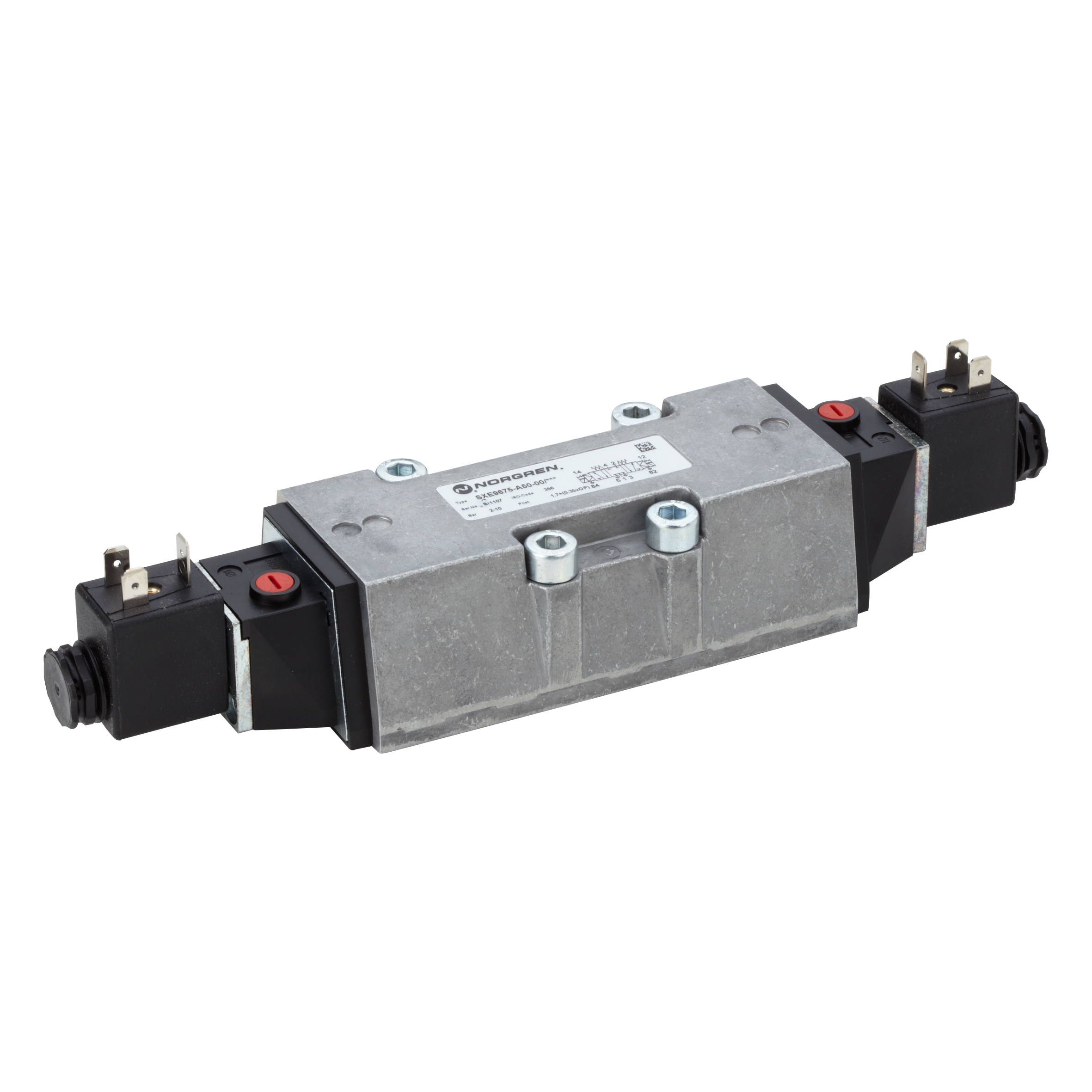 SXE9775-A50-00-13J | ISO Star solenoid valve, ISO 3, 5/3, COE