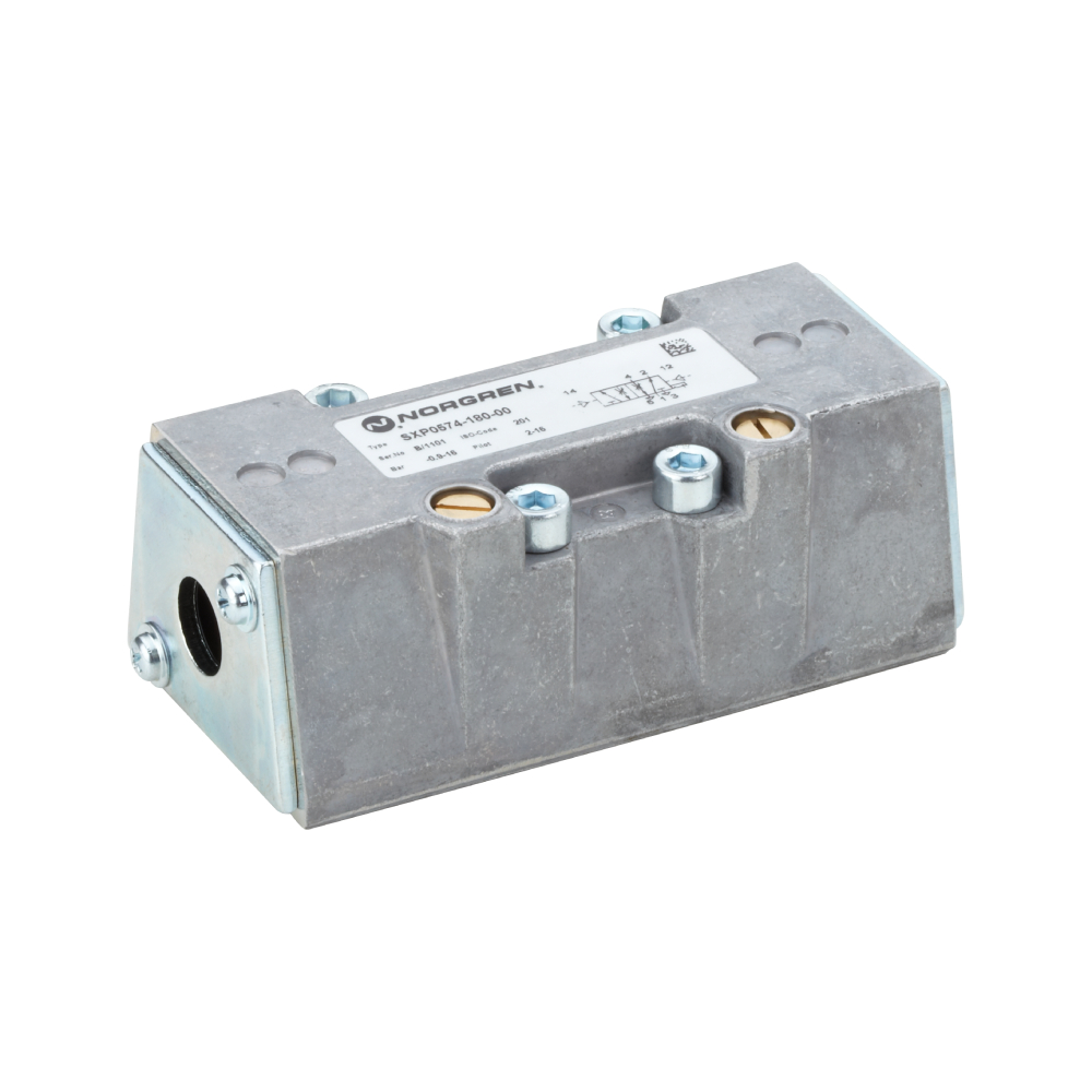 SXP0574-180-00 | ISO Star pilot valve, ISO 2, 5/2, air pilot / air