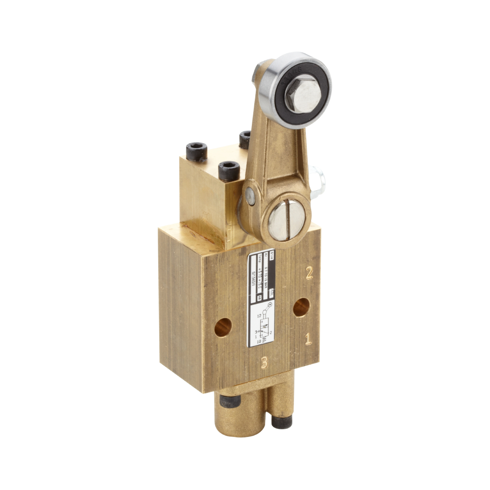 SLV/15293/A | 3/2 Mechanically actuated heavy duty poppet valve