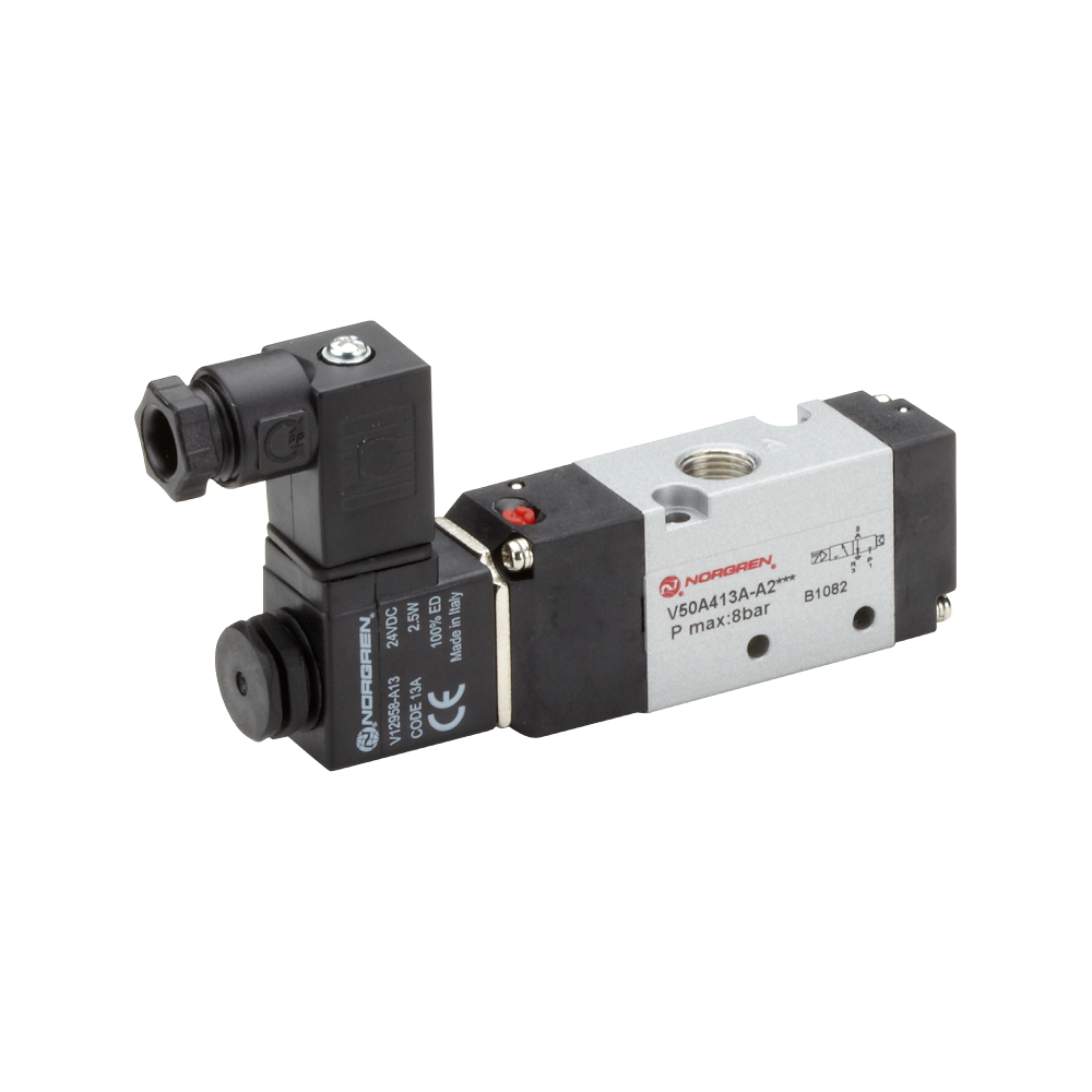 ena V50A413A-A213A | V50 series inline solenoid valve, G1/8, 3/2, NC