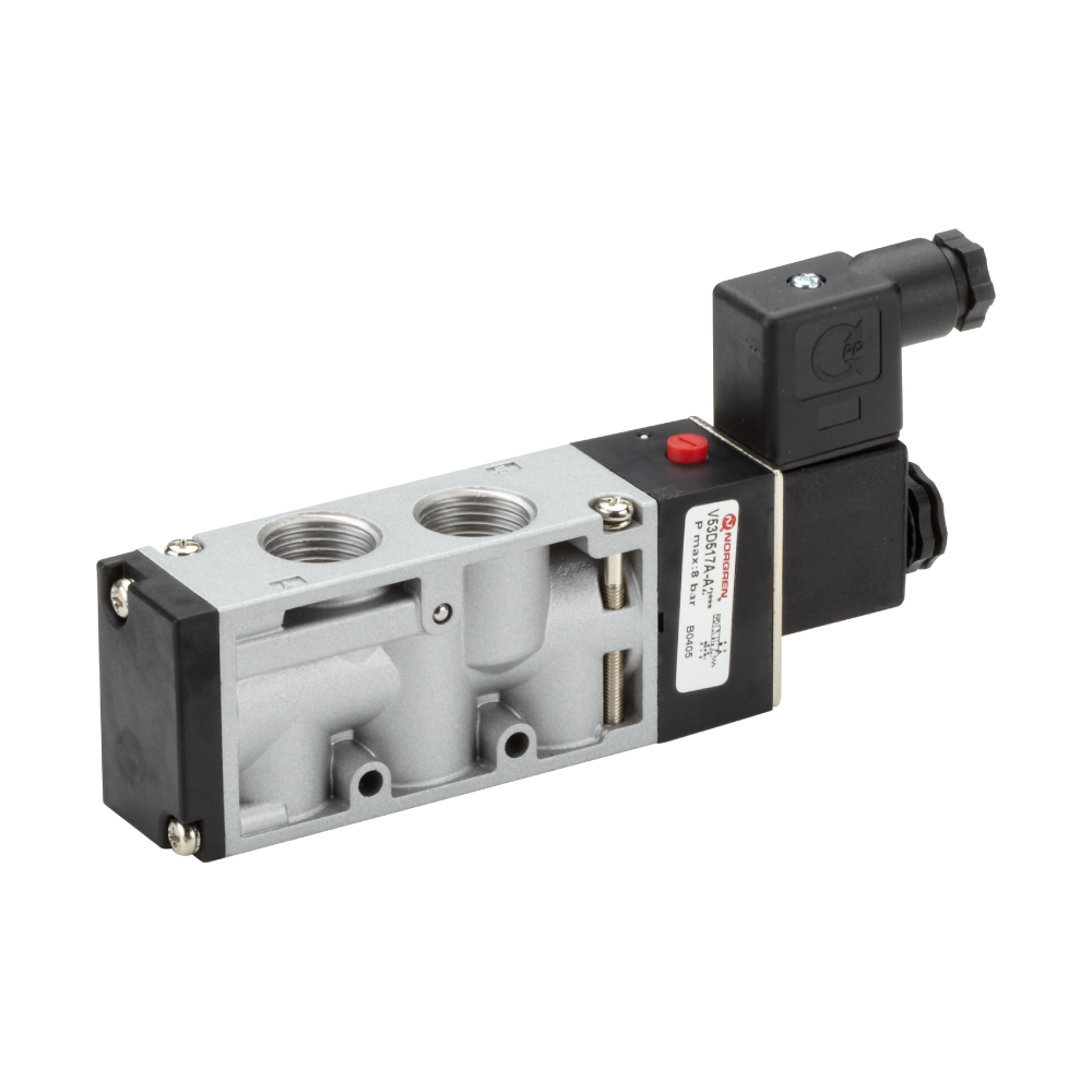 V53D517A-A219J | V53 series inline solenoid valve, G1/2, 5/2