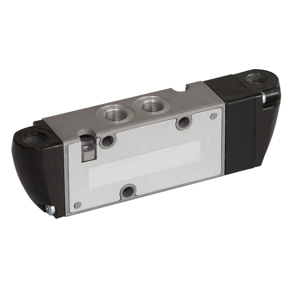 V60P6DDA-XP0200 | V60 series inline air pilot valve, 1/8 NPT, 5/3