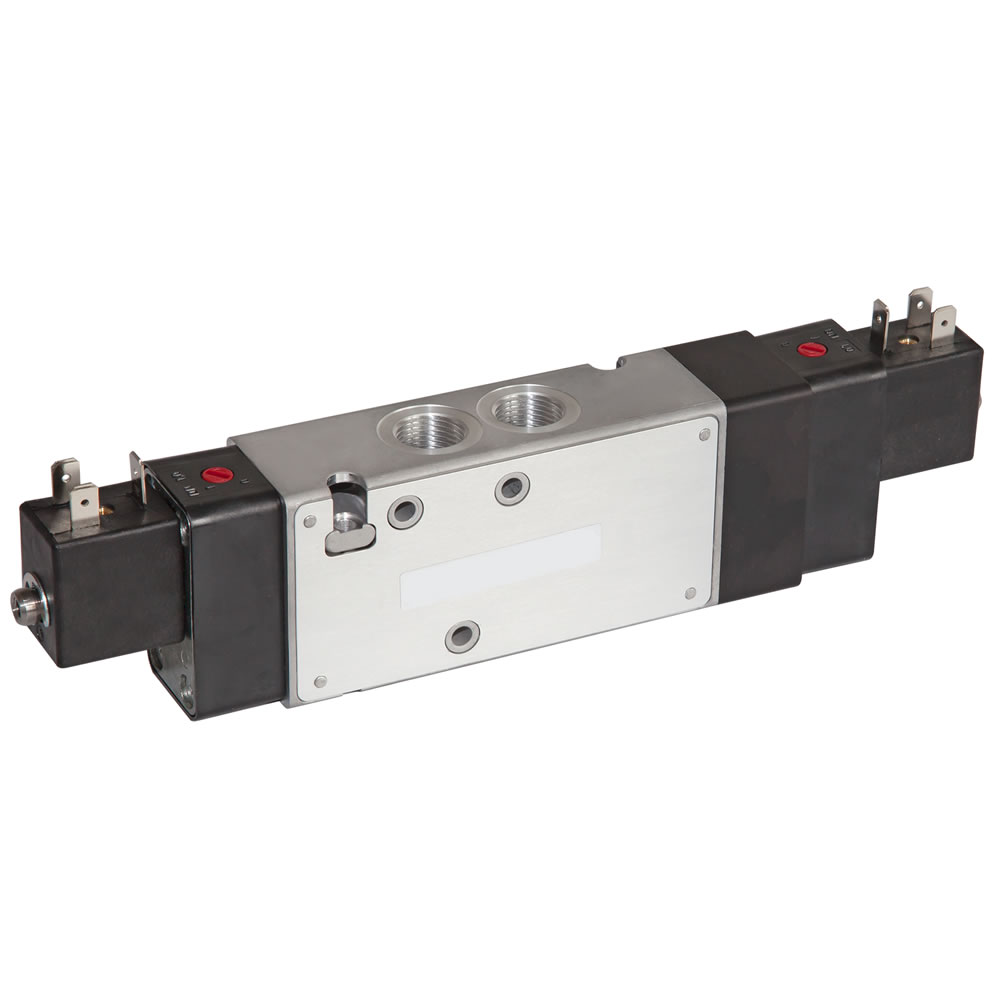 V62S611A-A313JA | V62 Series 24Vdc 5/3 APB non-locking solenoid