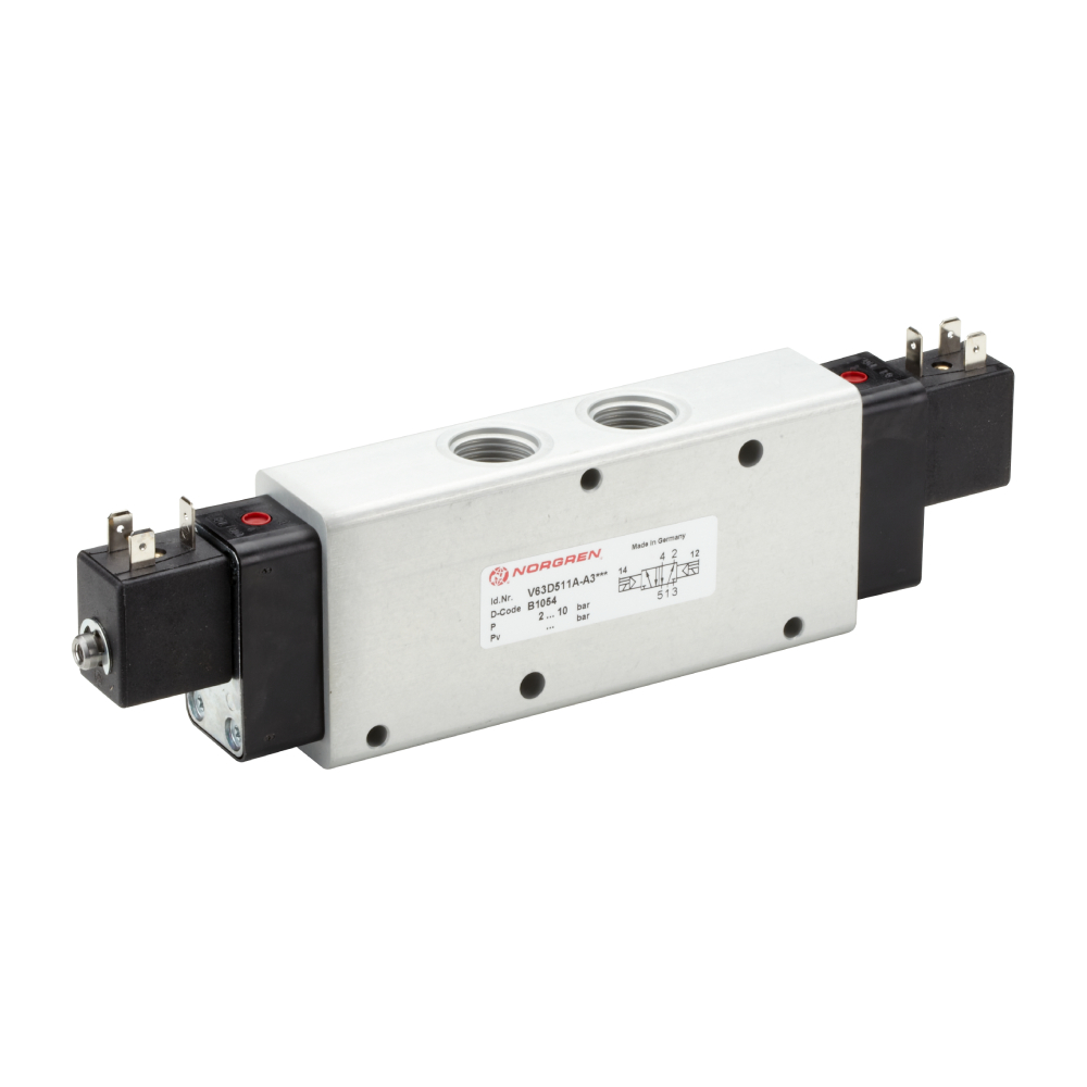 imonopan13 旧型リフター付 V63D511A-A313J | V63 series inline solenoid valve, G1/2, 5/2