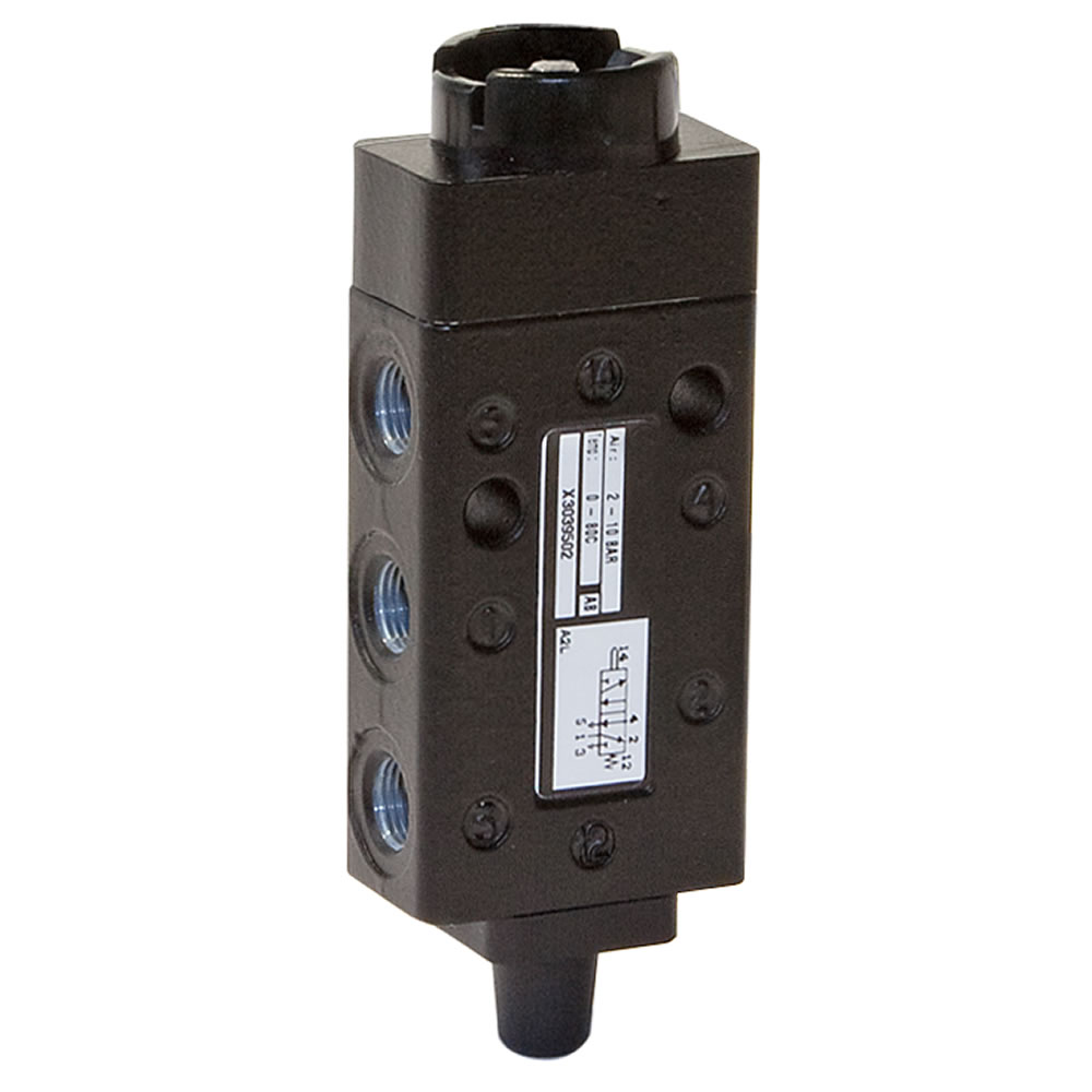 ノリノリ X3039502 | Super X adaptor valve, G1/8, 5/2, plunger / spring