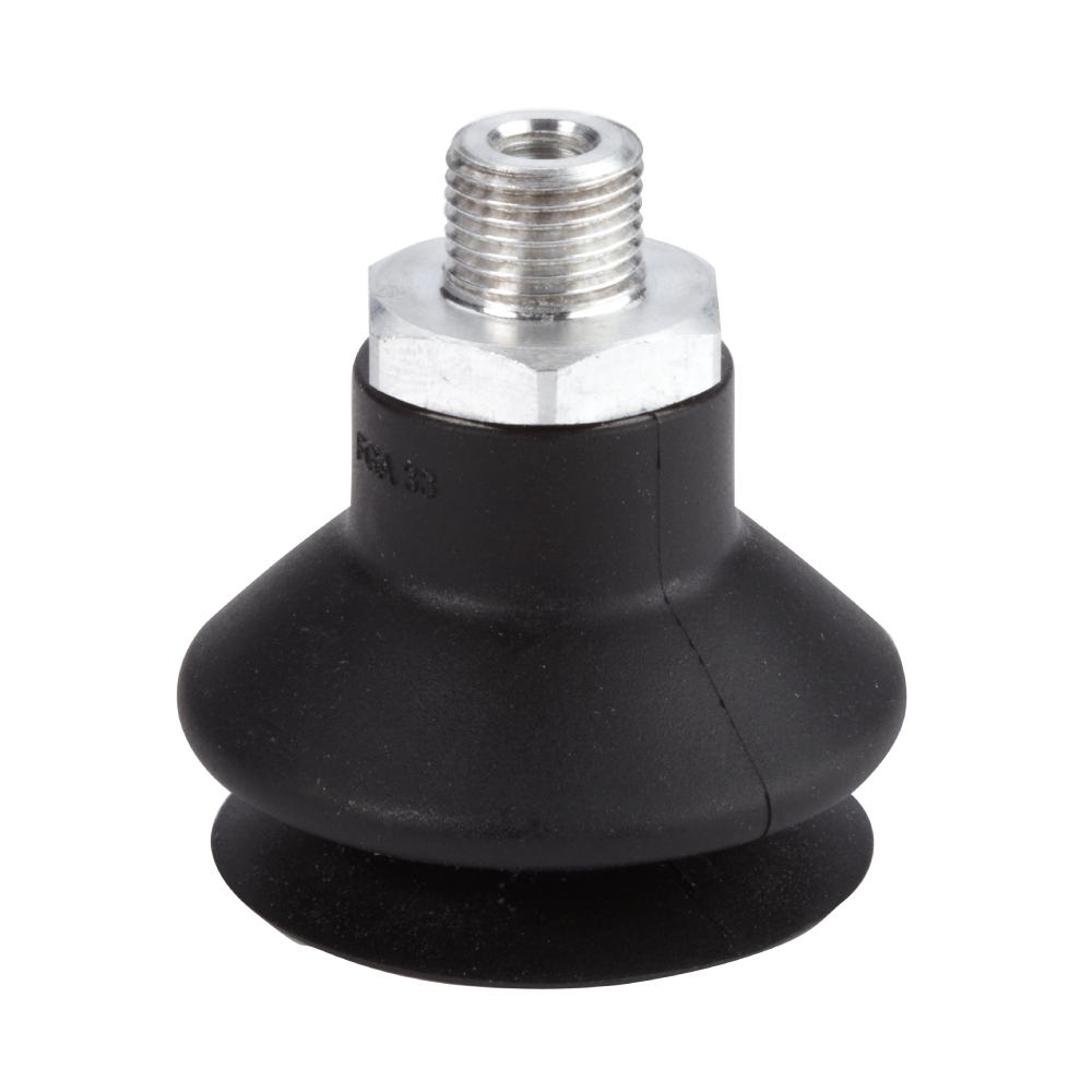 NOREMID サーマル M/58407/01 | Single bellows vacuum cup, 30mm O/D, G1/8, nitrile rubber