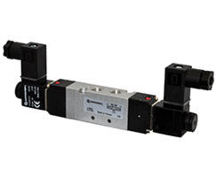 V51R511A-A213JB | V51 Series, 5/2 valve, sol/sol, 24Vdc, 1/4